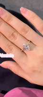 Meteor Marquise -Cut, Lab-Grown Diamond Ring, D Color, VS1 Clarity