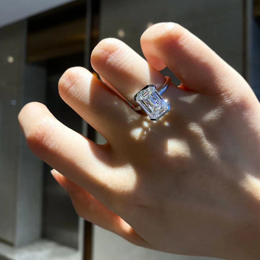 Temple of Light- Lab-Grown Diamond Engagement Ring