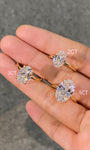 Oval Lab-Grown Diamond Ring — Hidden Halo, Dazzling Brilliance