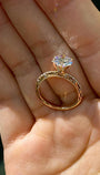 Blooming on the Finger- Lab-Grown Diamond Engagement Ring