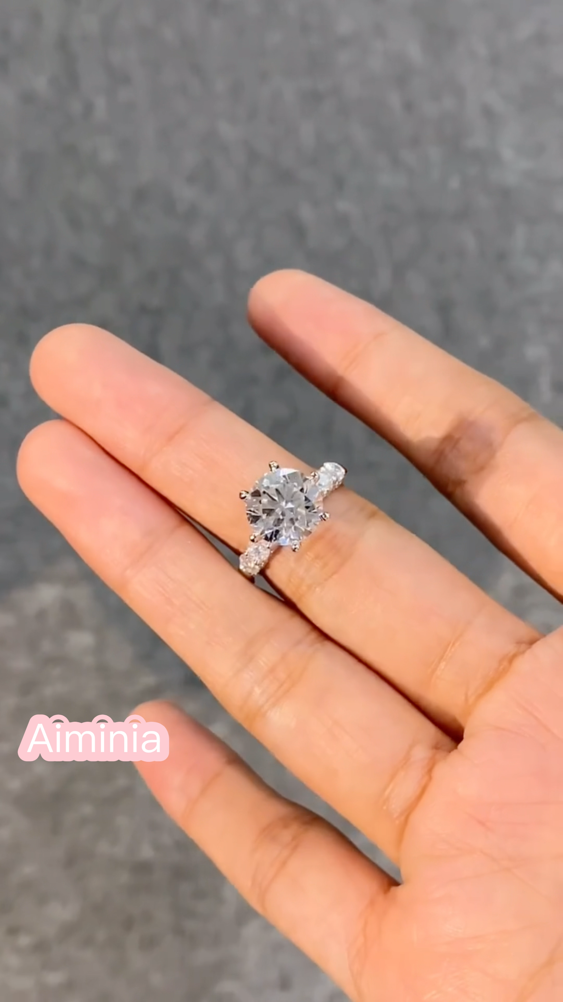 3-Carat Lab-Grown Diamond Ring: Six-Prong Setting—Brilliant and Dazzling, featuring D Color and VS1 Clarity.3-Carat Lab-Grown Diamond Ring: Six-Prong Setting—Brilliant and Dazzling, featuring D Color and VS1 Clarity