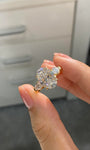 Eternal Oval Trilogy Lab-Grown Diamond Ring