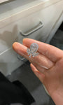Coronation Teardrop-Lab-Grown Diamond Ring