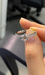 True Love Radiance Round Brilliant Cut Lab-Grown Diamond Ring