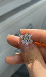 Serene Light Collection Emerald-Cut Lab-Grown Diamond Engagement Ring