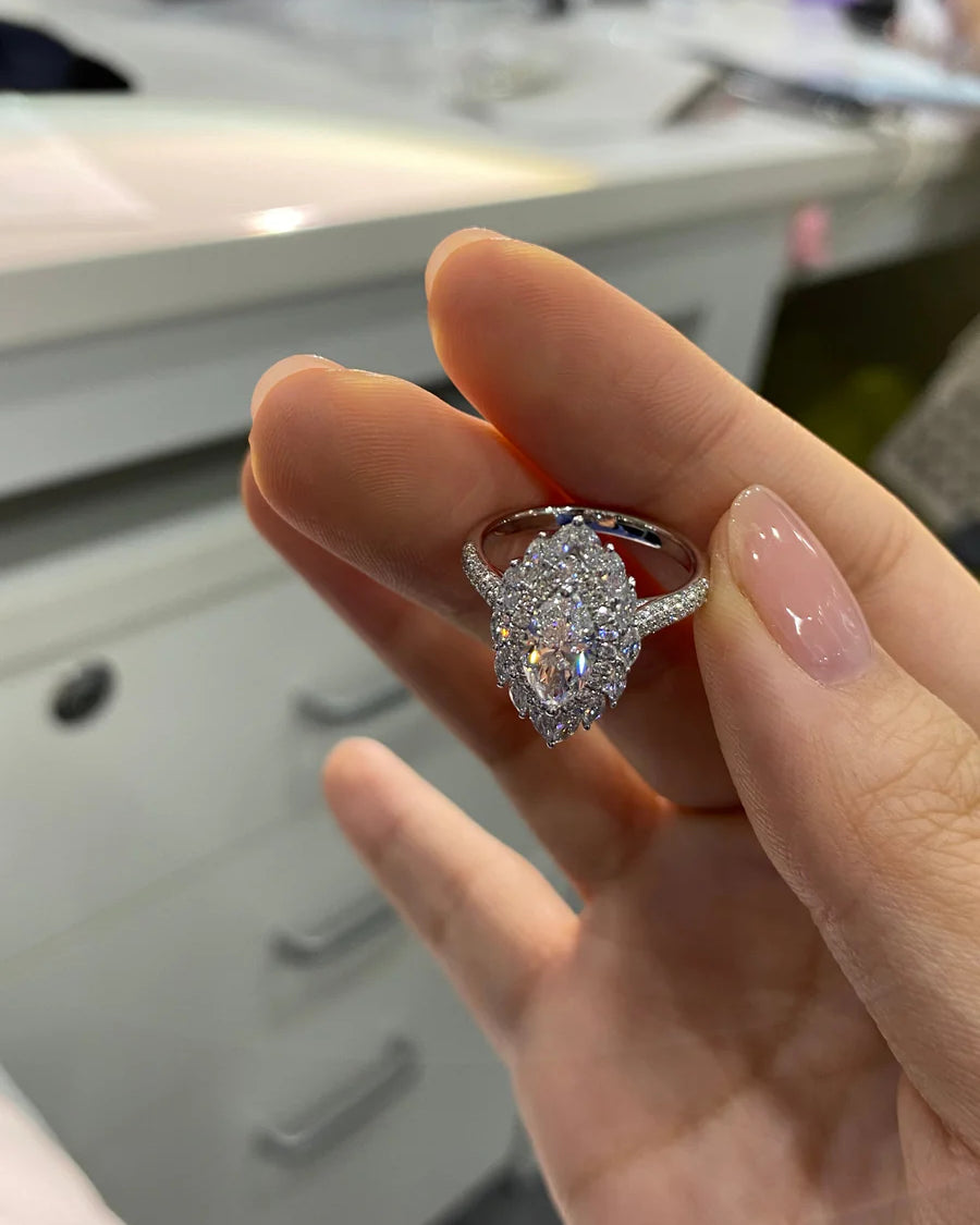 The Blooming Diadem-Lab-Grown Diamond Ring