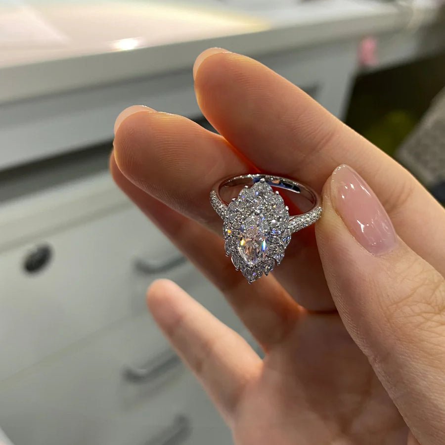 The Blooming Diadem-Lab-Grown Diamond Ring