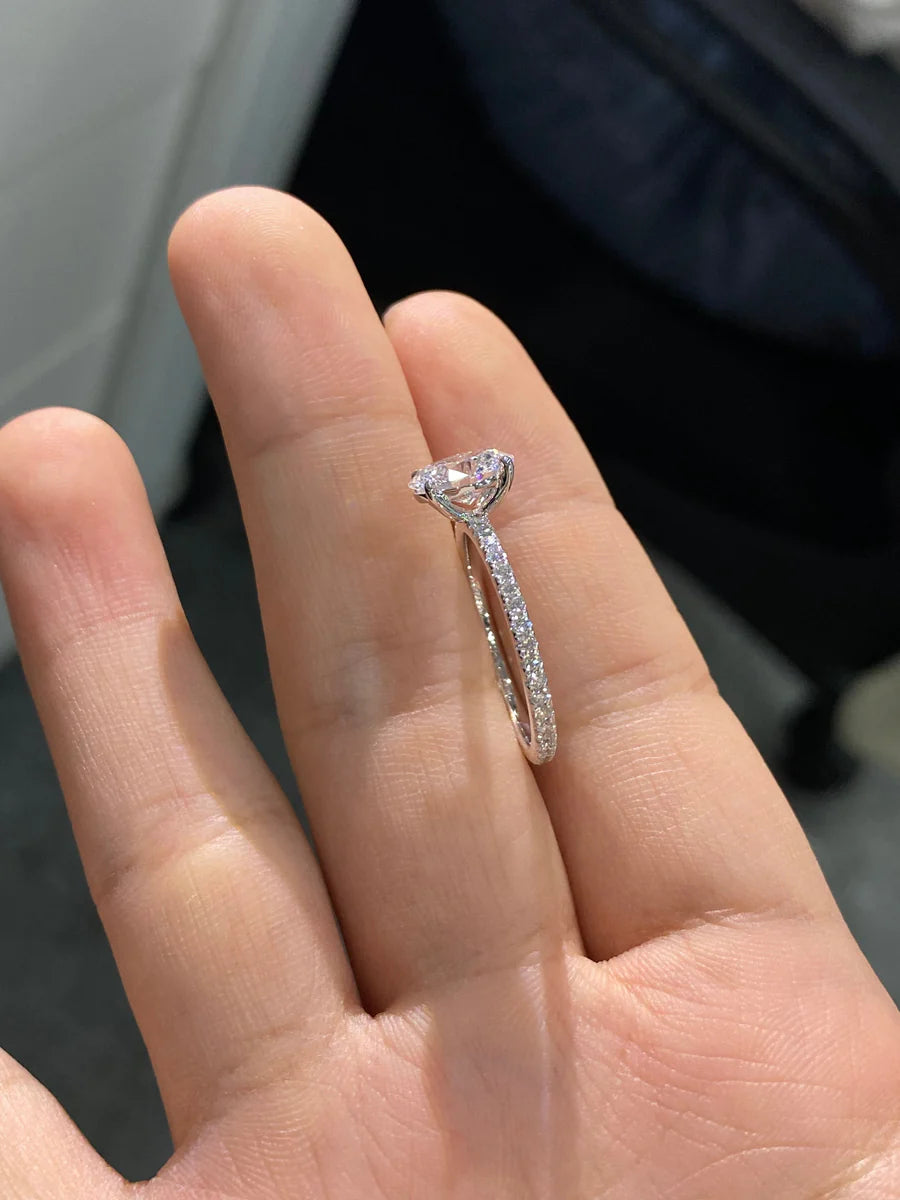 Eternal Embrace Oval Ring