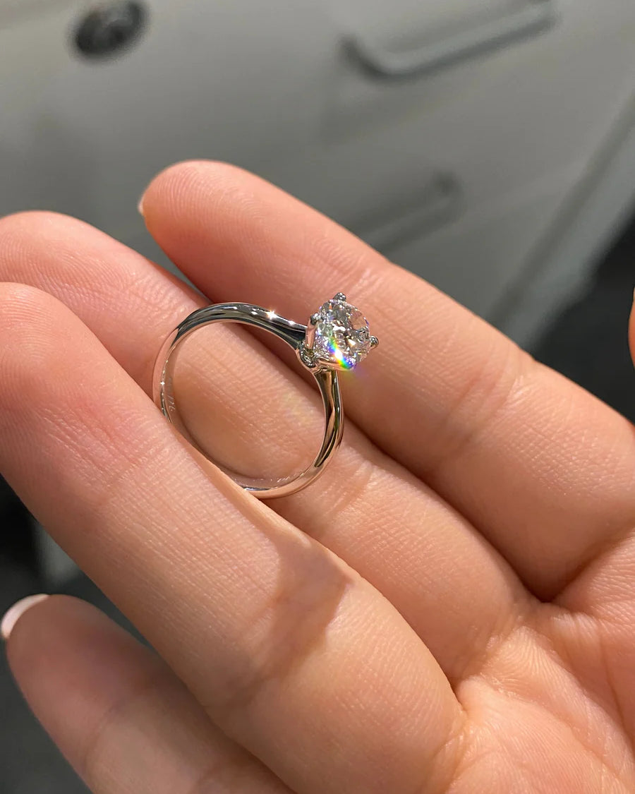 Heritage Oval Diamond Ring